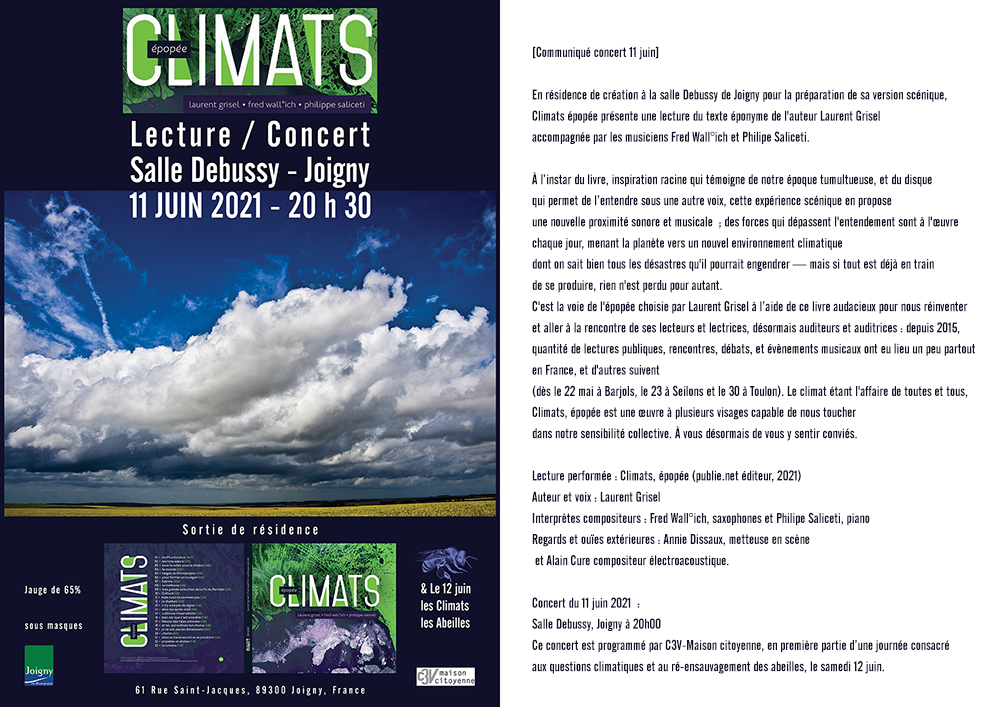 Climats - salle Debussy
