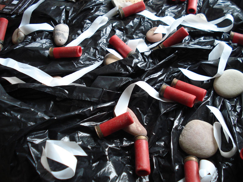 Nom lieu - Installation - château de Ratilly 2006
