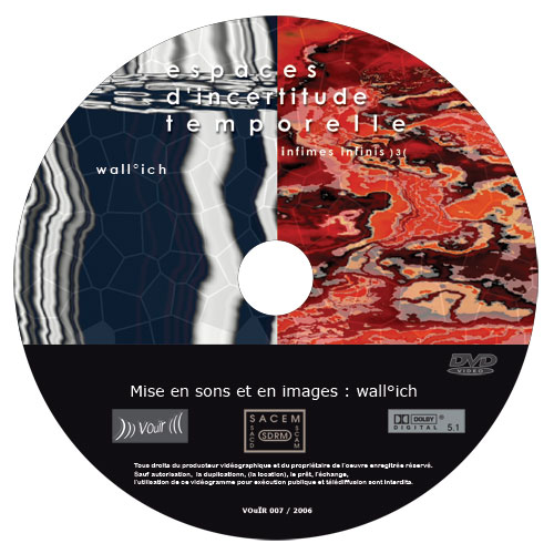 DVD Espace d'incertitude temporelle
