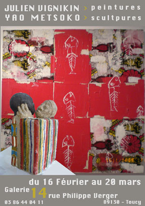Yao Vignikin à la Galerie 14